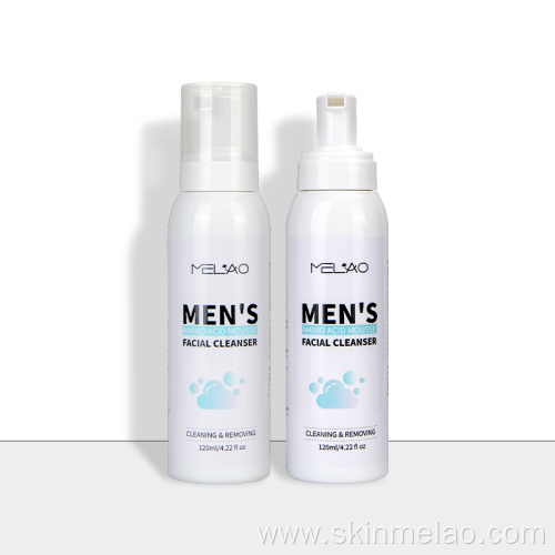 Exfoliating Mousse Amino Acid Face Wash For Men